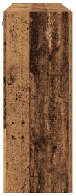 Armários de Parede 2 pcs Madeira Antiga 69.5x34x90 cm Madeira Projetad