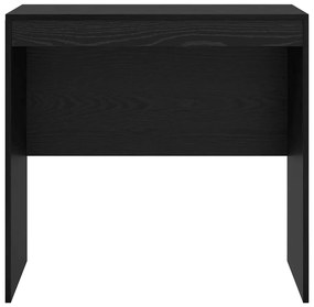 Mesa Carvalho Preto 80x50x76 cm Madeira engenheirada