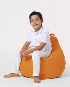 Puff de Jardim Premium Kids – Laranja – 60x60x25 cm | Tribo Home