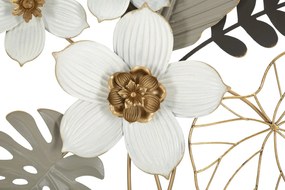 PAINEL DE PAREDE DE FERRO BOUQ 71X4X96,5 CM MULTICOLORIDO