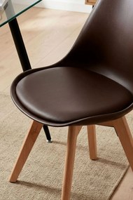 Cadeira Synk Basic - Marrom