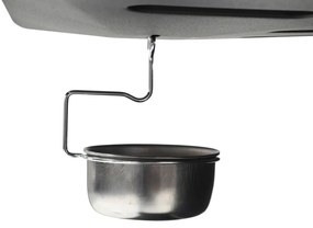Grelhador/BBQ a gás com 6 zonas de cozinhar aço preto