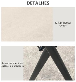 Tenda Dobrável Pop-UP 3,92x3,92x2,83 m Tenda de Jardim com Altura Ajus