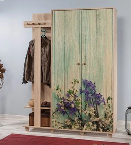 Hall Stand Garmanto – Carvalho Sonoma – 135 cm x 192 cm x 36 cm