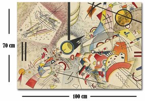 Quadro Decorativo 70100FAMOUSART-037 – Multicolor – 70 x 100 cm