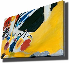 Pintura Decorativa em Tela 70100KANDINSKY012 – Multicolor – 70 x 100 c