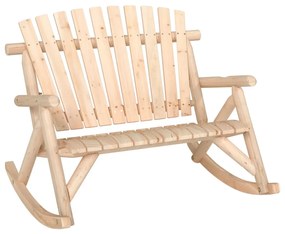 4 pcs conjunto lounge de jardim madeira de abeto maciça