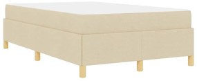 Cama Box Outros Branco e Creme 120 x 190 cm Poliéster