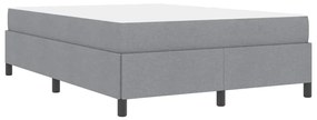 Cama Box Cinza claro, Preto 140 x 200 cm