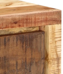 Móvel de TV 100x30x33 cm madeira recuperada maciça