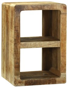 Armário para TV 36x30x54 cm de Madeira Sólida de Manga