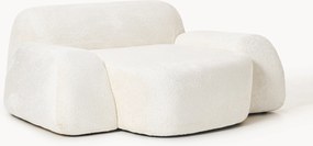Poltrona XL em teddy-bouclé Wolke