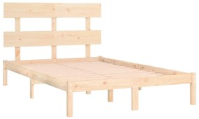 Estrutura de cama super king 180x200 cm madeira maciça