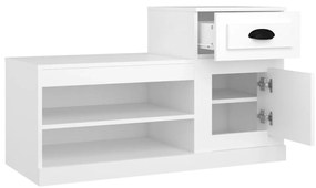 Sapateira 100x42x60 cm derivados de madeira branco