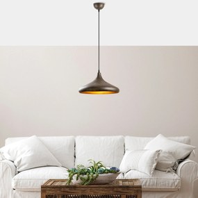 Candeeiro de Teto Barek – Patina – 35 x 35 x 114 cm