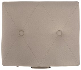 Bancos de arrumação 3 pcs tecido bege