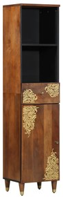 vidaXL Sideboard 38x33x160 cm Madeira maciça de mangueira