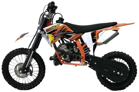 MINI MOTO PARA CRIANÇAS MINICROSS 709 GASOLINA 49CC 4.5CV LARANJA 