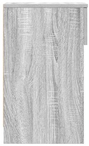 Mesas de cabeceira com gaveta 2 pcs 20x36x60 cm cinzento sonoma