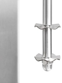 Misturador para batidos com copos duplos aço inoxidável 2 L