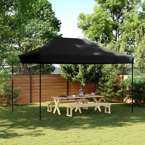 Tenda para festas pop-up dobrável 440x292x315 cm preto