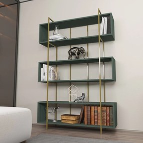Estante Bruti – Verde Dourado – 120x180x29,6 cm