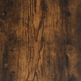 Prateleira de parede 3 níveis derivados madeira carvalho fumado