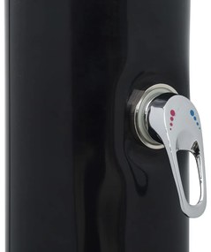 Chuveiro solar 214 cm 20 L preto