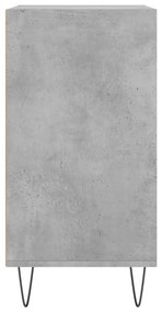 Aparador 57x35x70 cm derivados de madeira cinza cimento