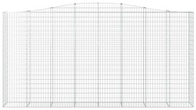 Cestos gabião arqueados 5pcs 400x50x200/220cm ferro galvanizado