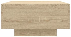 Mesa de centro 90x60x31 cm derivados de madeira carvalho sonoma
