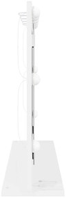 Espelho de Maquiagem com Luzes LED Branco 80x55x18 cm