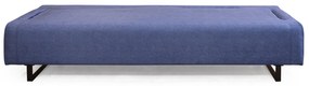 **** Sofá-cama de 3 lugares Infinity – Azul – 220 cm x 90 cm x 80 cm