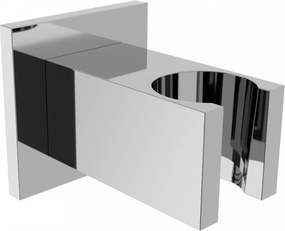 Mexen Cube suporte de chuveiro, cromado - 79350-00