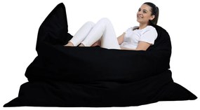 Puff de Jardim Giant Cushion 140x180 – Preto – 180x140x30 cm | Tribo H