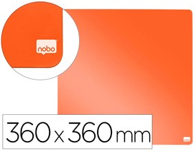 Quadro Nobo Magnético para a Casa Cor Laranja 360x360 mm