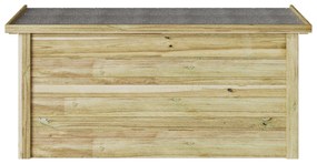 Caixa de Armazenamento 44x119x57 cm Madeira Tratada