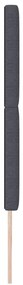 Cabeceira LED vidaXL Cinza Escuro 100 cm Tecido de Veludo Cotelê