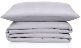 MARBELLA 280x240 cm - Saco de edredão percal 200 fios - Portugal Natura: Cinzento  	1 saco P/ Edredão 280x240 cm fecha com botões + (2) fronhas 50x70 cm fecha com pala interna