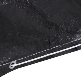 Capas para banco de baloiço 2 pcs 6 ilhós 135x105x175 cm