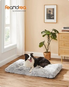 Cama para cães Macio, confortável 105 x 68 cm cinza 