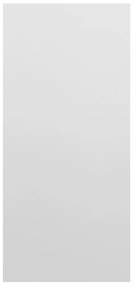 Estante/aparador derivados de madeira branco brilhante