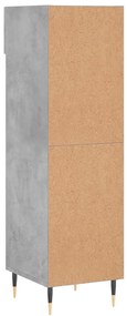 Sapateira 30x35x105 cm derivados de madeira cinzento cimento