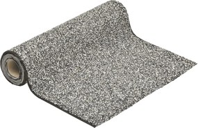 vidaXL Revestimento de pedra 500x100 cm cinzento