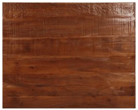 vidaXL Tampo de mesa retangular 90x80x2,5 cm madeira recuperada maciça