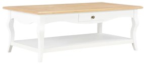 Mesa de centro 110x60x40 cm MDF branco