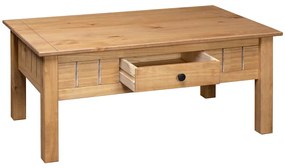 Mesa de centro 100x60x45 cm pinho maciço Panama