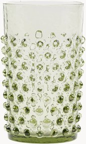 Copos artesanais Opaline Hobnail, conjunto de 6