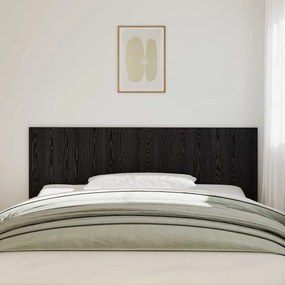 Cabeceira de Cama vidaXL Preto Carvalho 200x1,5x80 cm Madeira Reforçad
