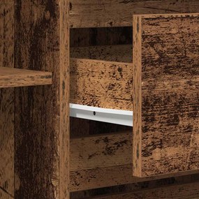Sideboard Madeira Velha 120x41x75 cm Madeira Engenharia